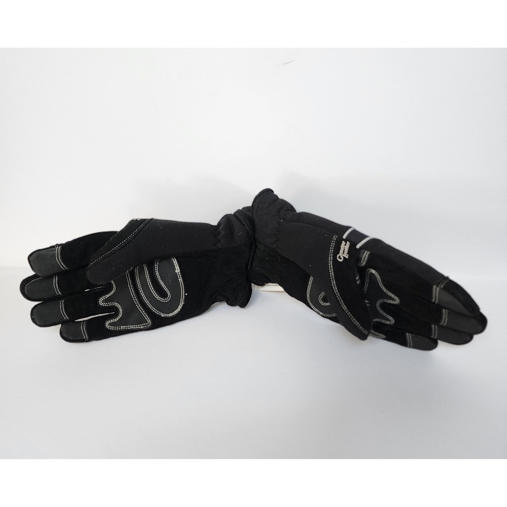 RefrigiWear HydroGuard Waterproof Insulated Leather Palm Work Gloves Black NEW - Picture 5 of 9